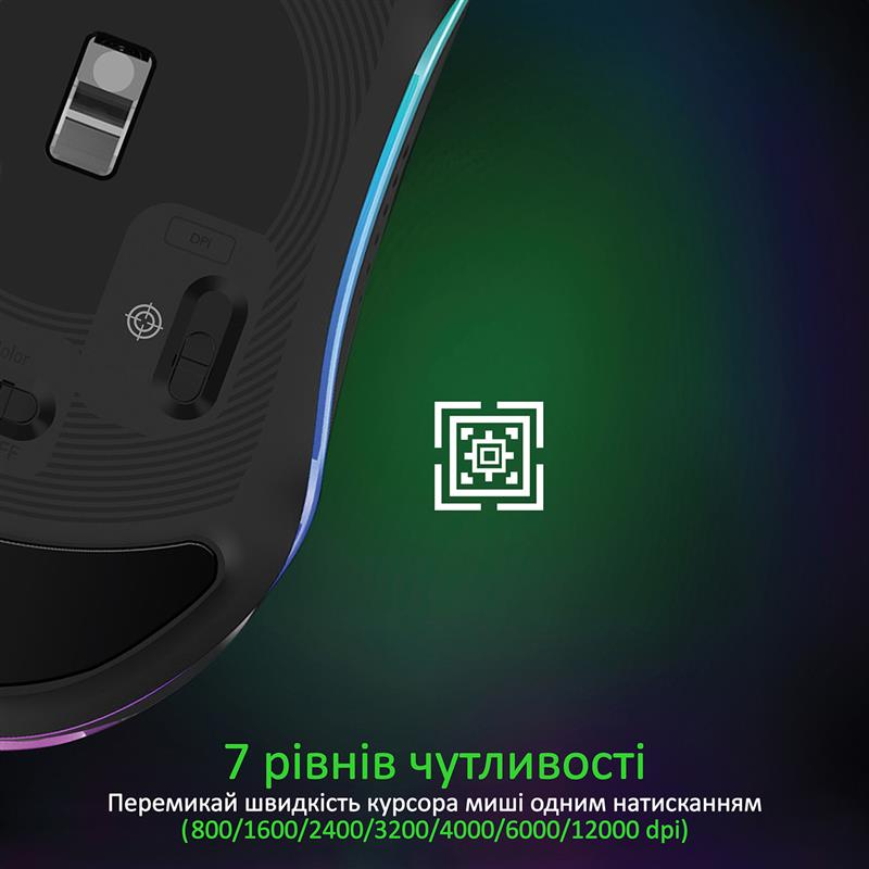 Миша Vertux Phoenix Black | ARAGO