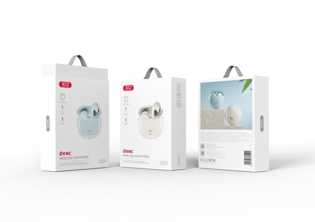 Bluetooth-гарнітура XO G16 ENC TWS White (XO-G16WH) | ARAGO