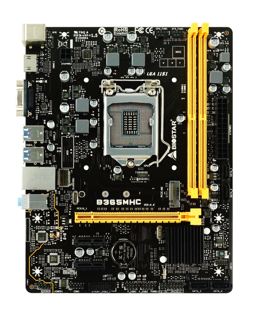 Biostar B365MHC Socket 1151 | ARAGO