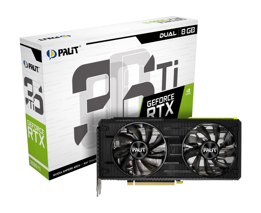GF RTX 3060 Ti 8GB GDDR6 Dual Palit (NE6306T019P2-190AD) | ARAGO