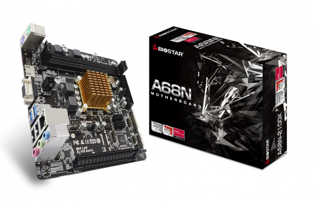 Biostar A68N-2100K Mini ITX | ARAGO