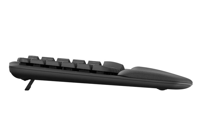 Клавiатура бездротова Logitech Wave Keys Wireless Graphite (920-012304) | ARAGO