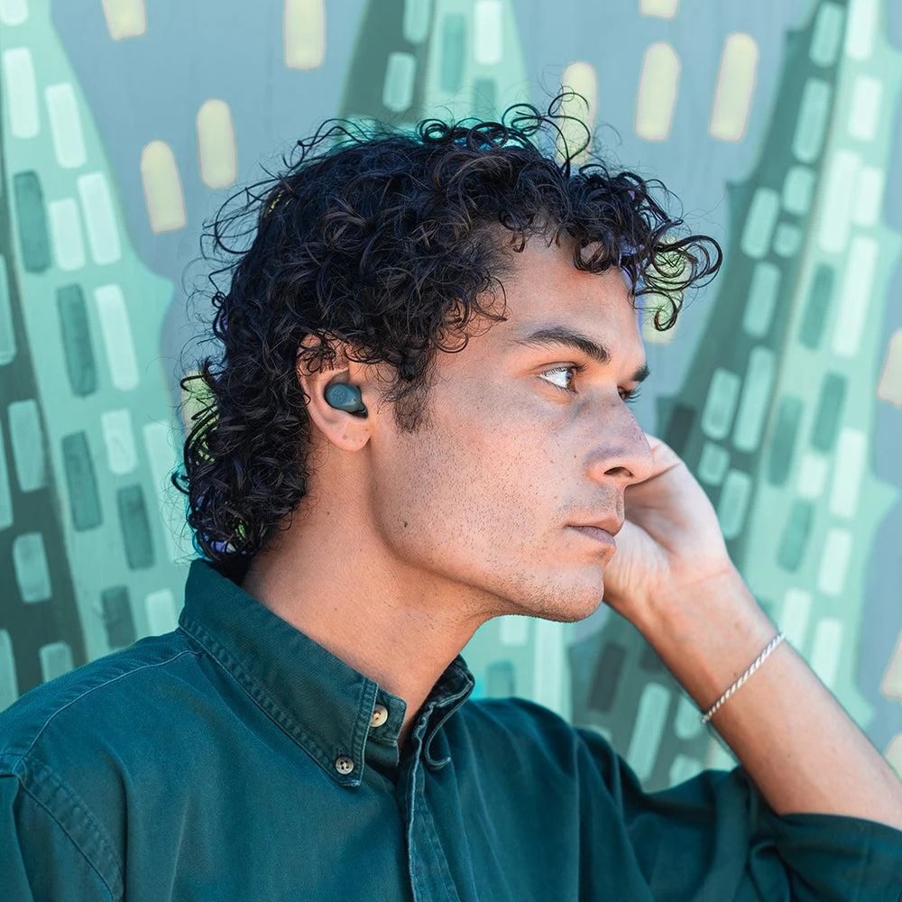 Bluetooth-гарнітура JLab JBuds Mini Sage Gray (IEUEBJBMINIRSGE124) | ARAGO