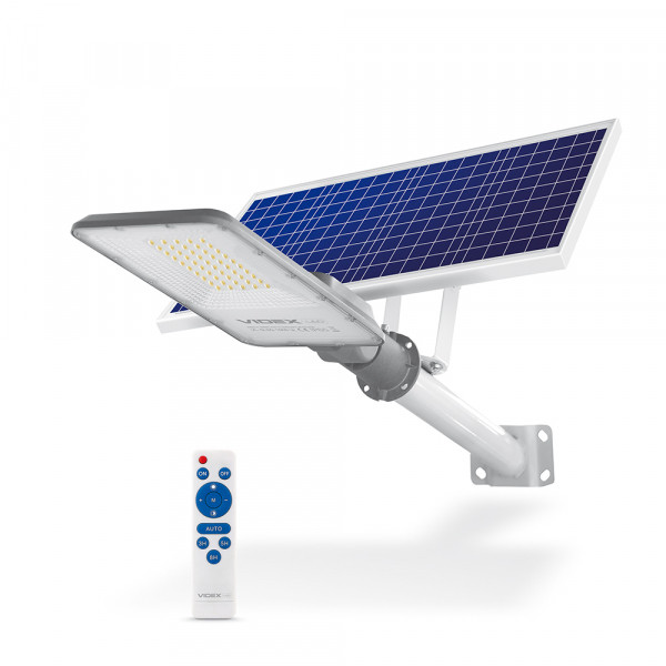 картинка LED вуличний ліхтар автономний VIDEX  40W 5000K от магазина Компания+