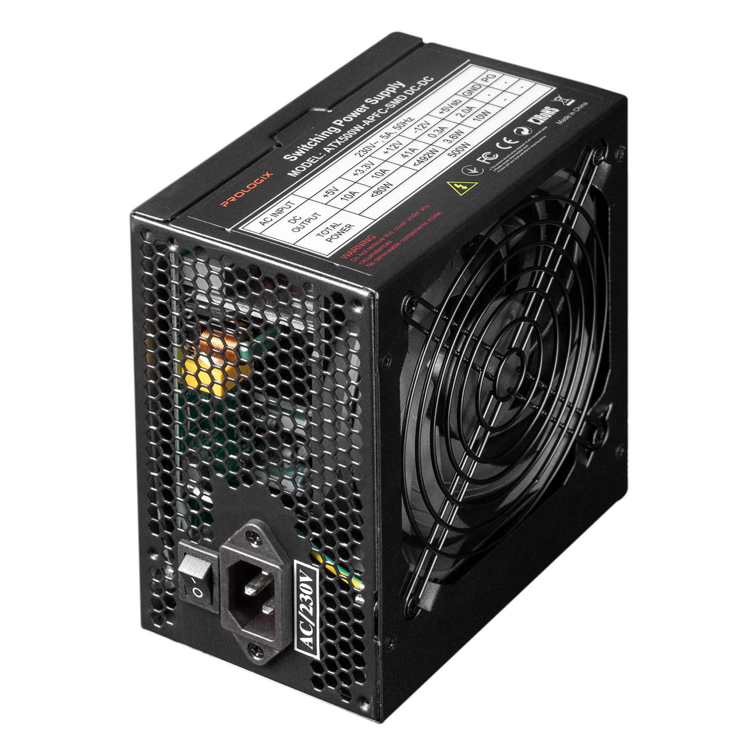 Блок живлення Prologix 500W APFCBulk | ARAGO