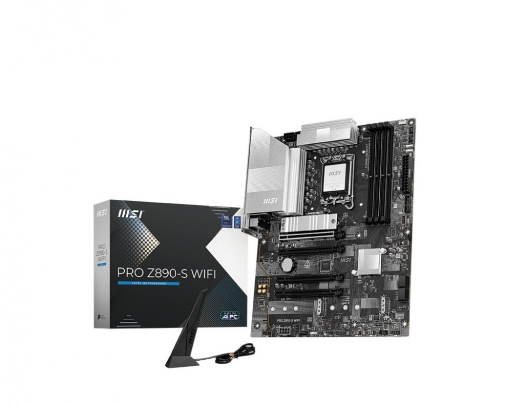 Материнська плата MSI Pro Z890-S WiFi Socket 1851 | ARAGO