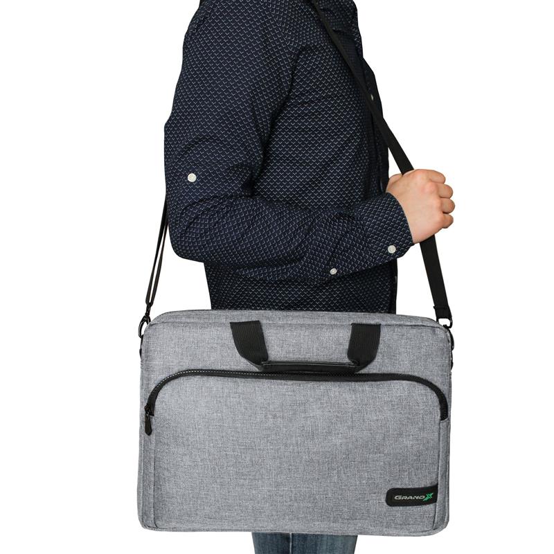Сумка для ноутбука Grand-X SB-138G Grey 14" | ARAGO