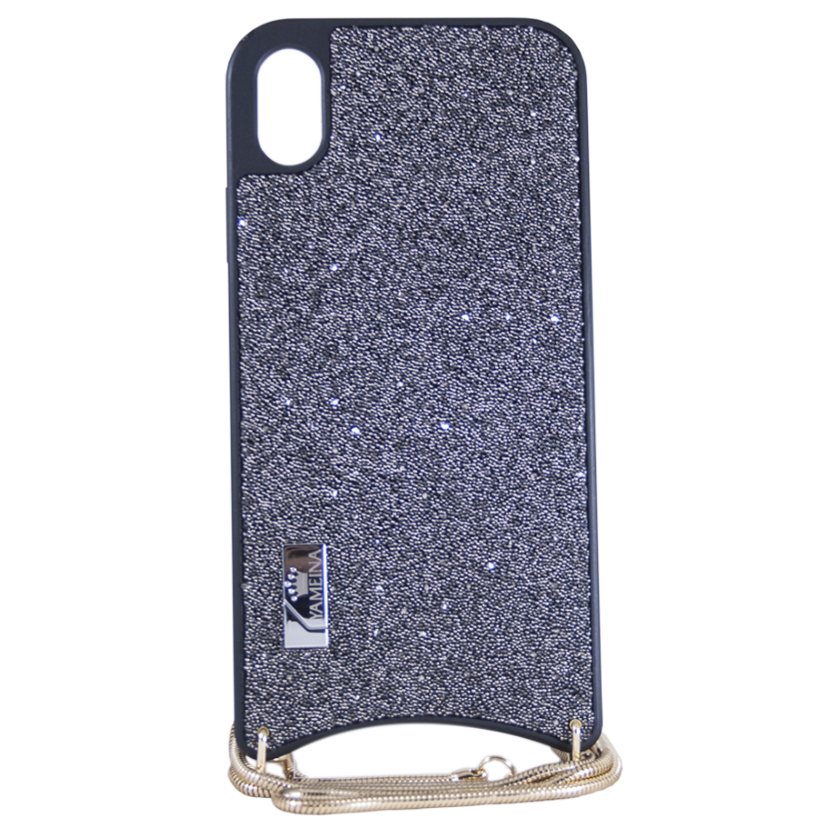 Силикон YAMEINA Diamond iPhone XS Max SpaceGrey | ARAGO