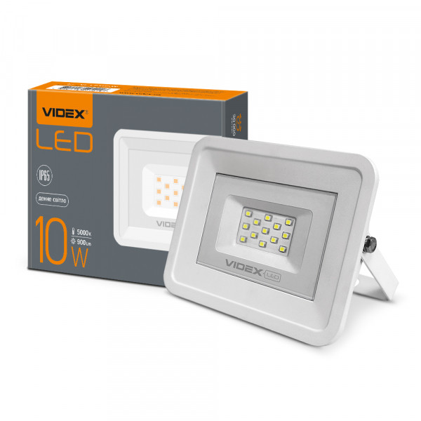 картинка LED прожектор VIDEX -Fe 10W 5000K от магазина Компания+