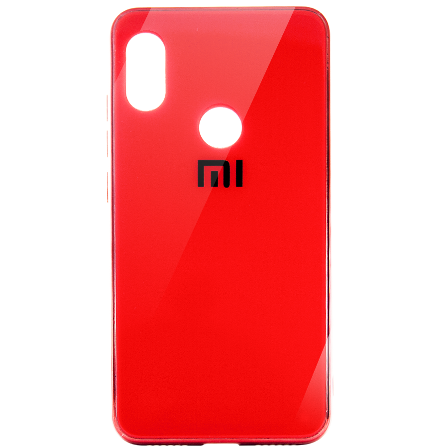 Силикон Glass Case Xiaomi Redmi 7 красный | ARAGO