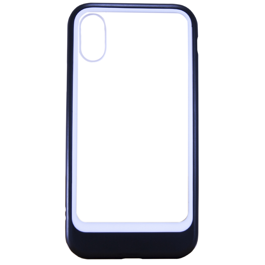 Силикон STATEMENT CASE iPhone XR белый/черный | ARAGO