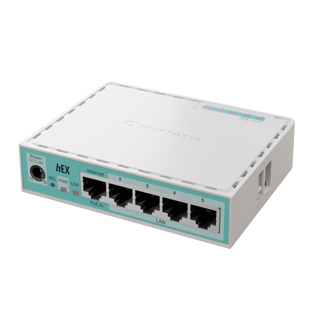 Маршрутизатор MikroTik hEX 2024 (E50UG) | ARAGO