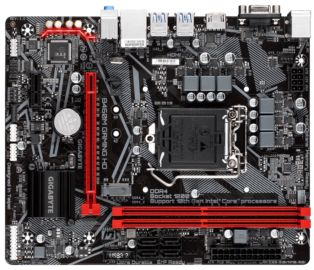 Gigabyte B460M Gaming HD Socket 1200 | ARAGO