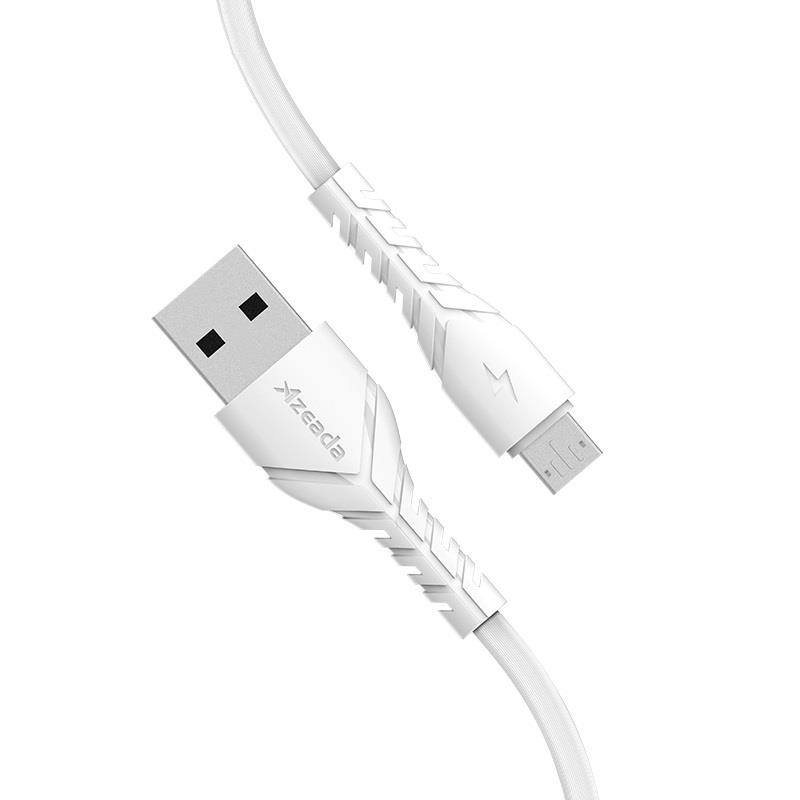 Кабель Proda PD-B47m USB - micro USB (M/M), 1 м, White (PD-B47m-WHT) | ARAGO