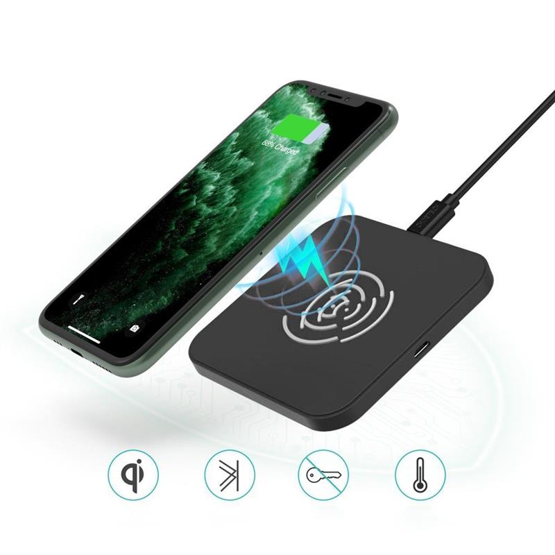 Бездротовий зарядний пристрій Choetech T511-S 10W Black | ARAGO