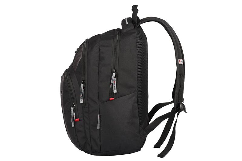 Рюкзак для ноутбука Wenger Upload Black/Grey (604431) | ARAGO