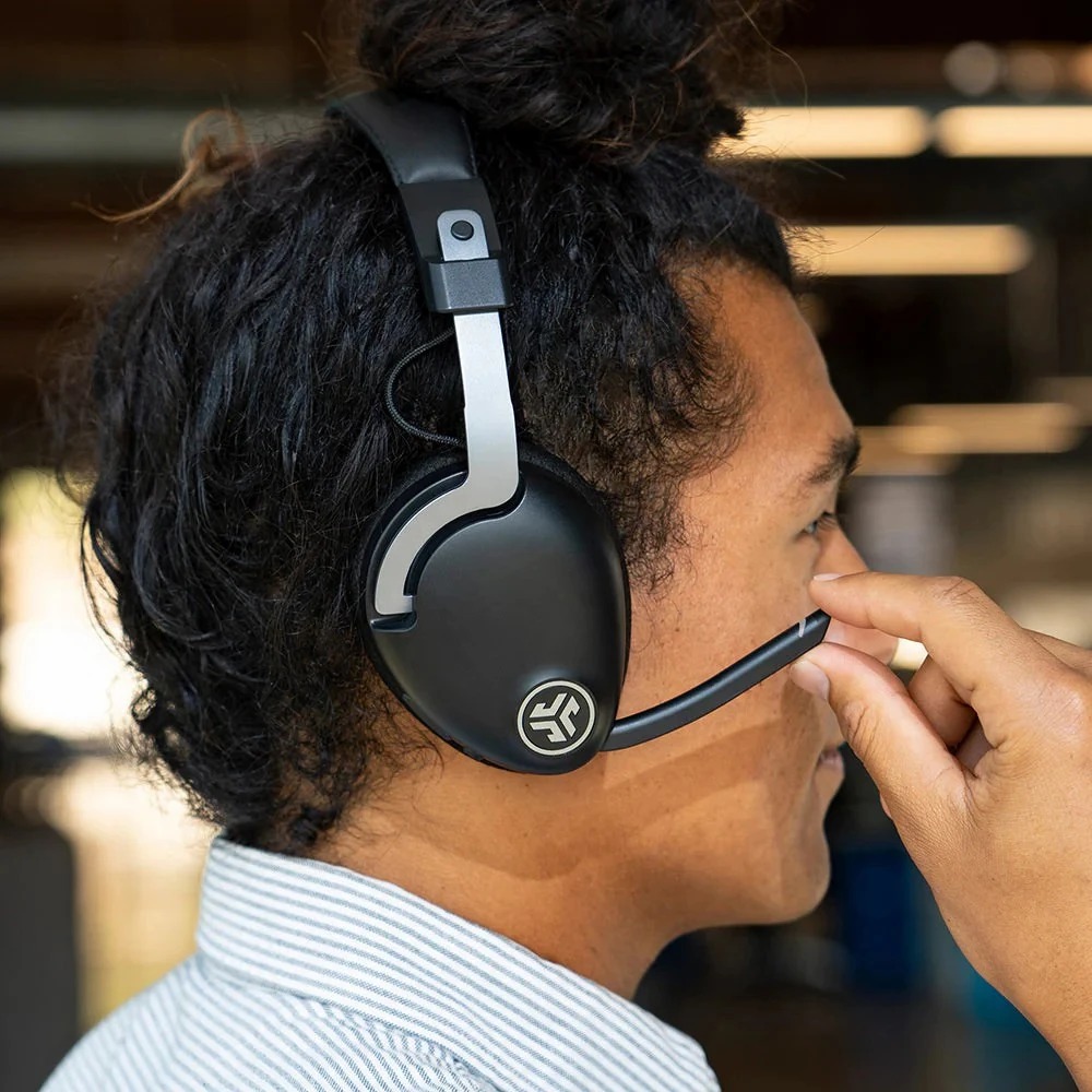 Bluetooth-гарнітура JLab JBuds Work Black (IEUHBJBUDSWORKRBLK4) | ARAGO
