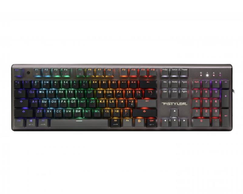 Клавіатура A4Tech Fstyler FS100 Stone Black | ARAGO