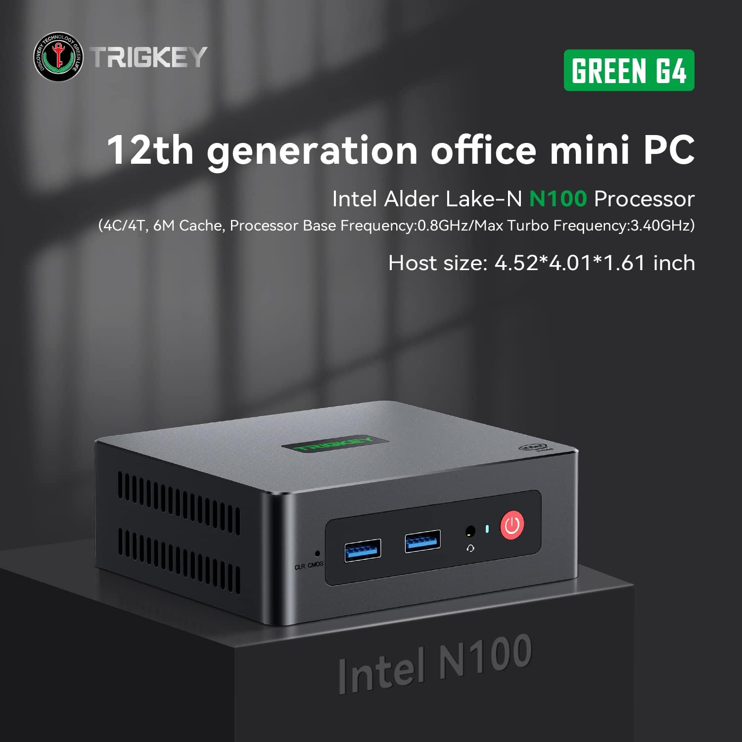 Неттоп Trigkey Green G4 (Z000000869257) | ARAGO