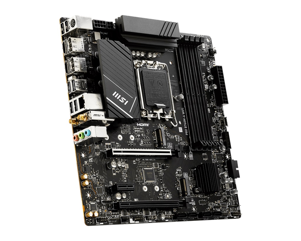 Материнська плата MSI Pro B760M-A WiFi Socket 1700 | ARAGO