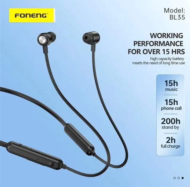 Bluetooth-гарнітура Foneng Neckband Sport (BL35) | ARAGO
