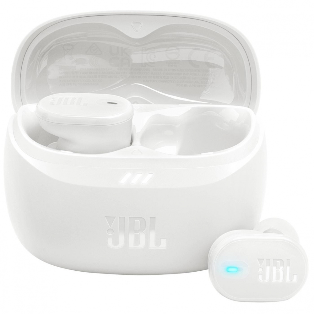 Bluetooth-гарнітура JBL Tune Buds 2 White (JBLTBUDS2WHT) | ARAGO