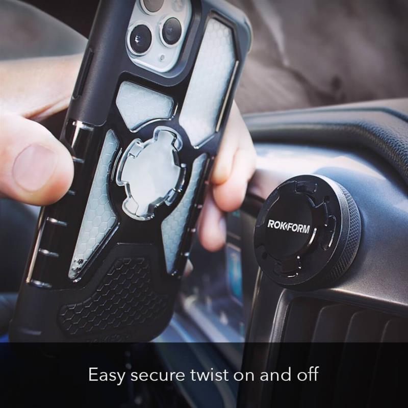 Тримач автомобільний Rokform RokLock Adhesive Car Dash Mount (330101PA) | ARAGO