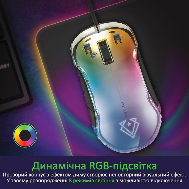 Миша Vertux Phoenix Black | ARAGO