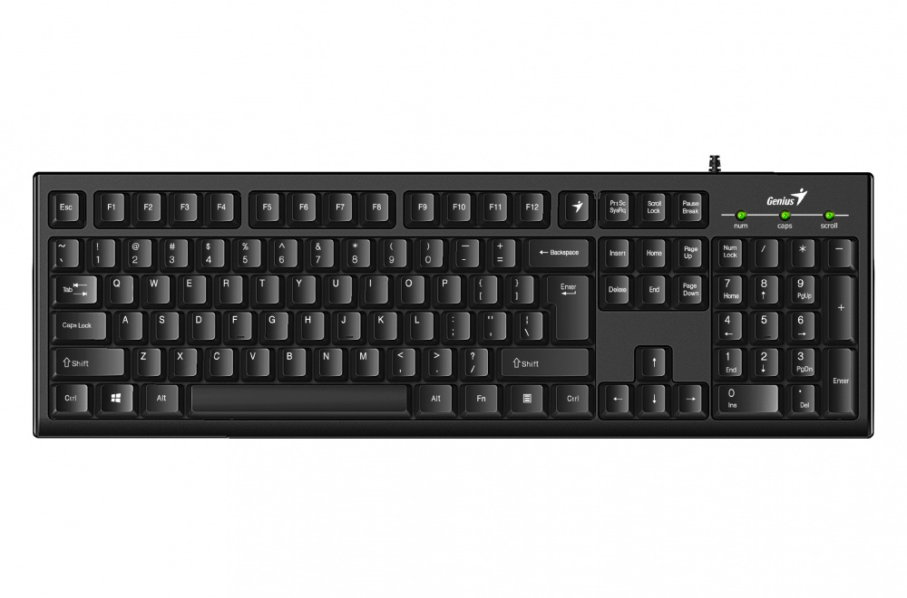 Клавиатура Genius Smart KB-100 (31300005410) Ukr Black USB | ARAGO
