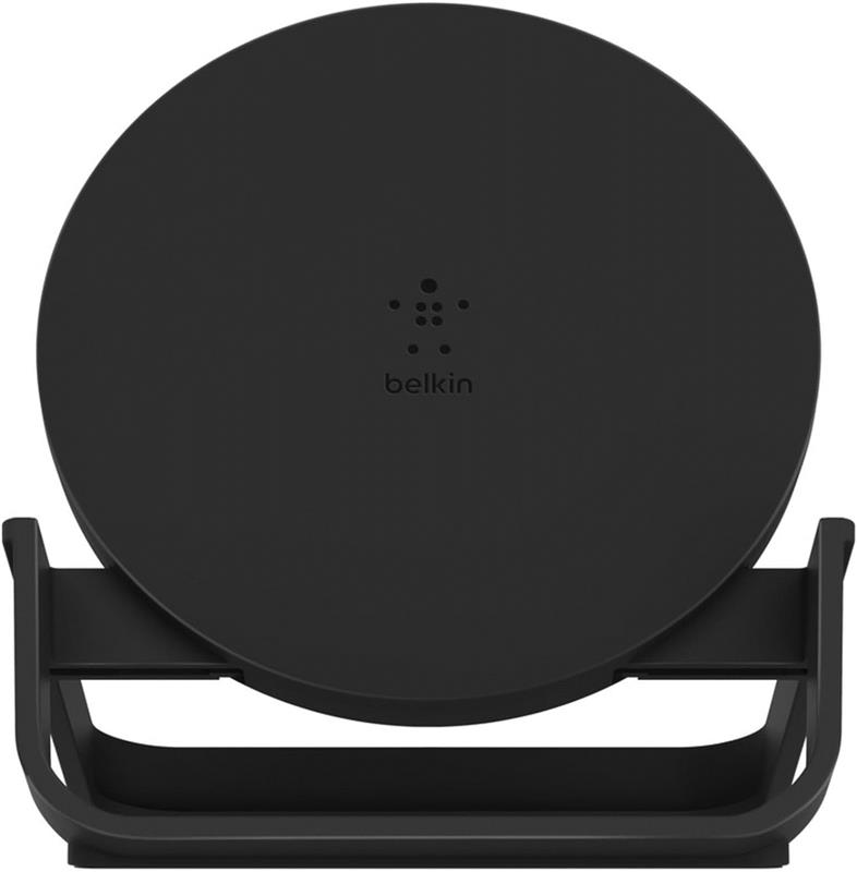 Безпровідний зарядний пристрій Belkin Stand Wireless Charging Qi Black (WIB001ttBK) | ARAGO