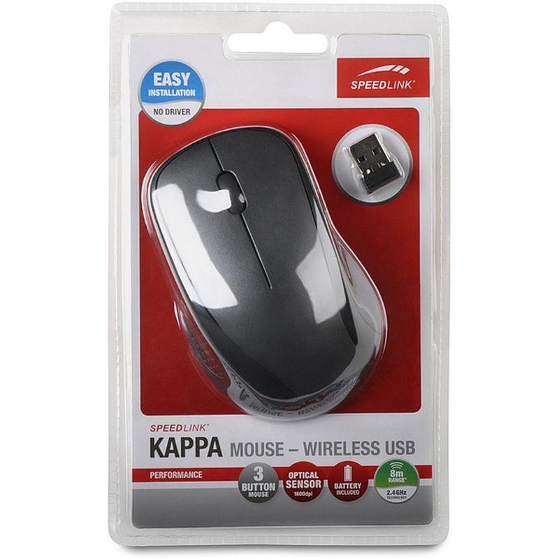 Миша бездротова SpeedLink Kappa Black (SL-630011-BK) | ARAGO