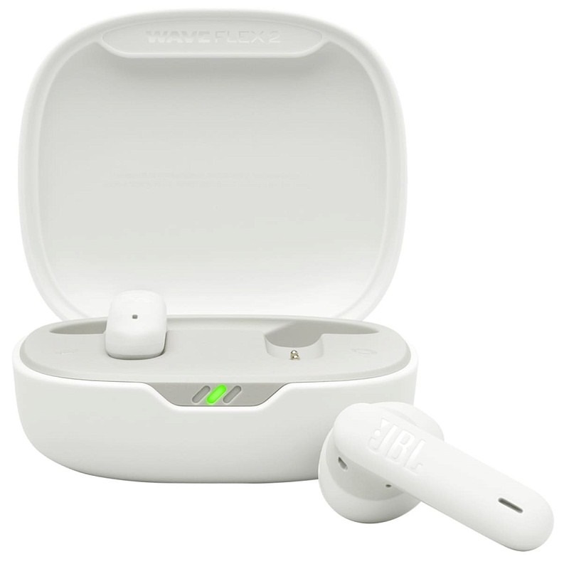 Bluetooth-гарнітура JBL Wave Flex 2 White (JBLWFLEX2WHT) | ARAGO