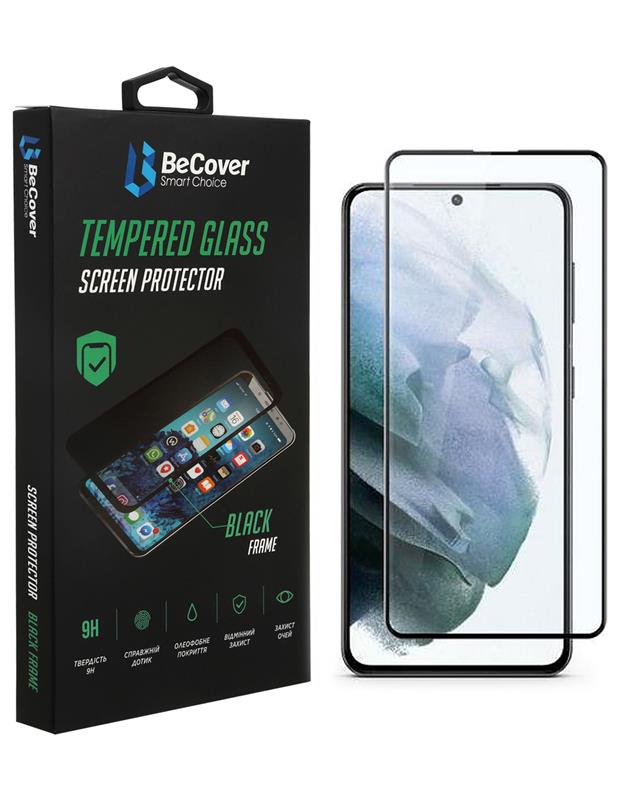 Захисне скло BeCover для Realme GT Black (707243) | ARAGO