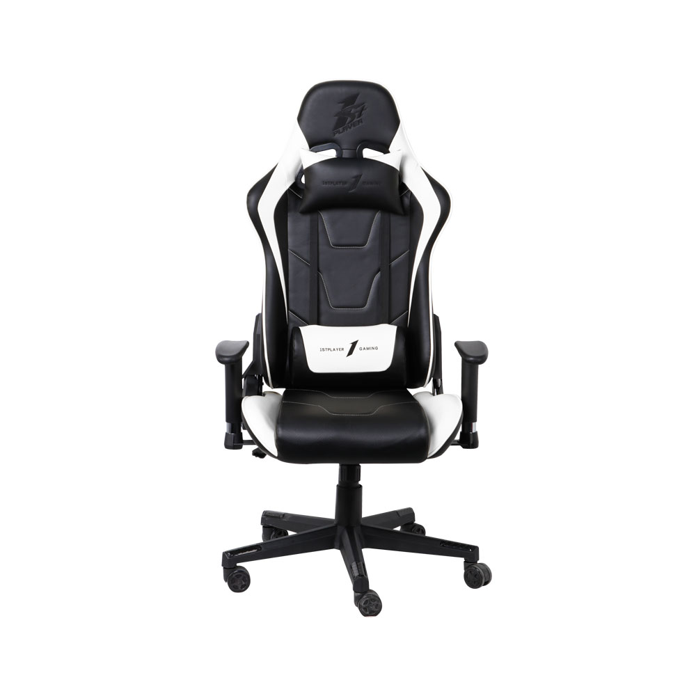 Крісло для геймерів 1stPlayer FK2 Black-White | ARAGO