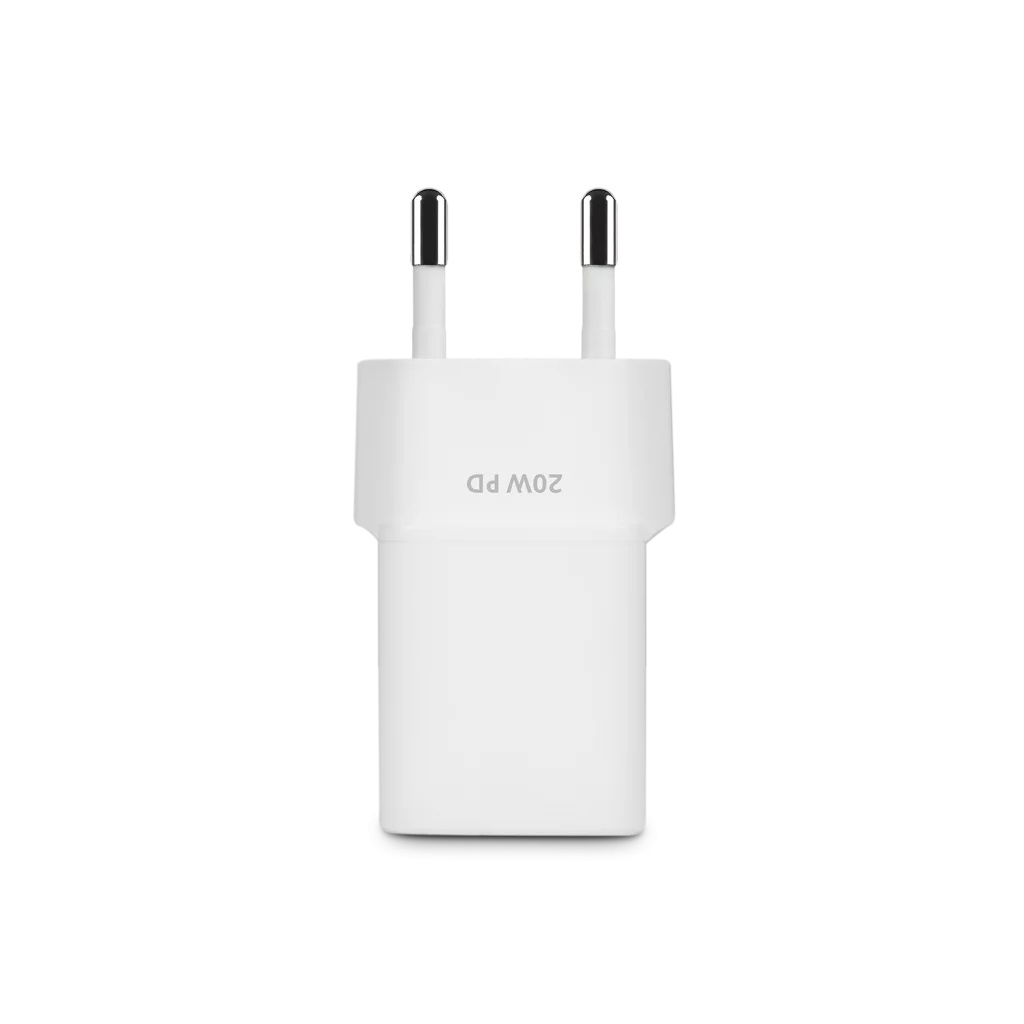 Мережевий зарядний пристрій Ttec SmartCharger USB-C /20Вт White (2SCP01B) | ARAGO