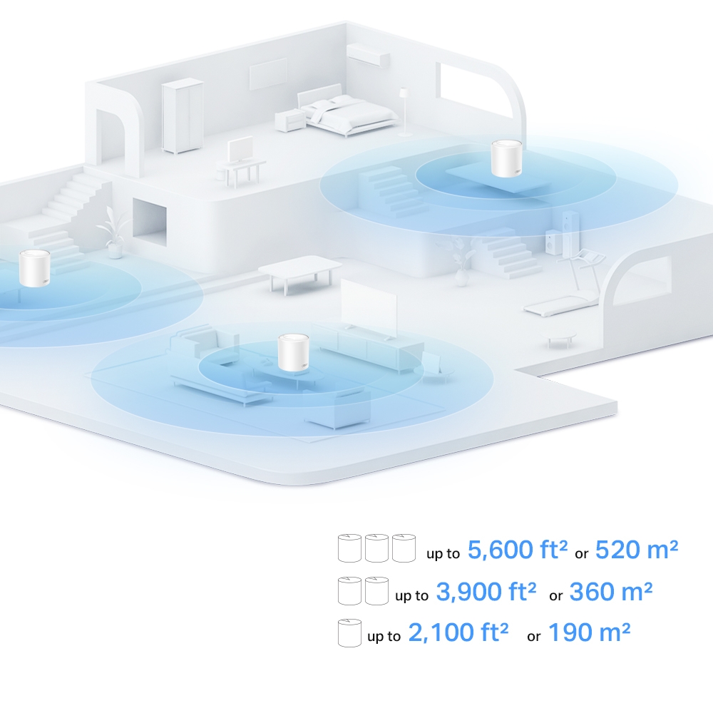 WiFi Mesh система TP-Link Deco X10 (1-pack) | ARAGO