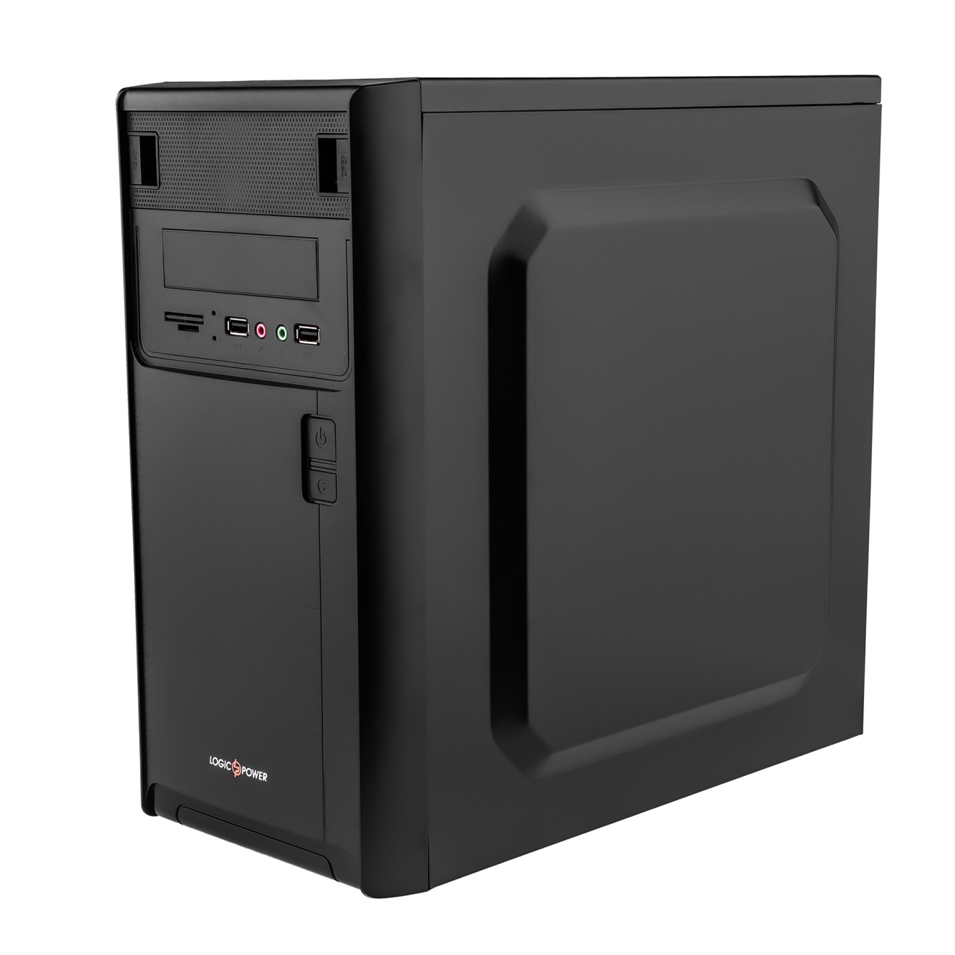 Корпус Logicpower 6103 без БП, 2хUSB2.0, Black | ARAGO