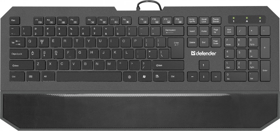 Клавиатура Defender Oscar SM-600 Pro (45602) черная USB | ARAGO