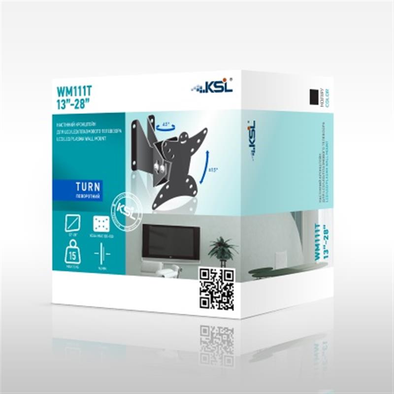 картинка Кронштейн KSL WM111T (VESA100х100) от магазина Компания+
