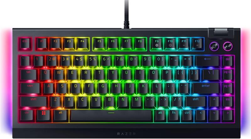 Клавіатура Razer BlackWidow V4 75% Black (RZ03-05000100-R3M1) | ARAGO