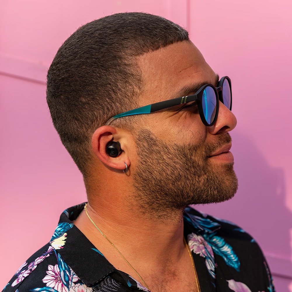 Bluetooth-гарнітура JLab Go Air Pop TWS  Black (IEUEBGAIRPOPRBLK124) | ARAGO