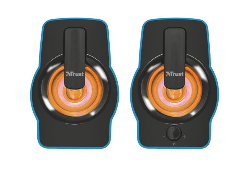 Акустическая система Trust 2.0 Gemi RGB Blue (22978) | ARAGO