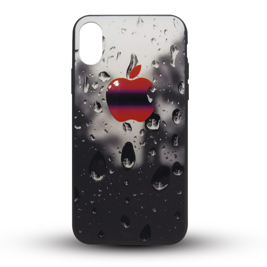 Силикон 3D RAIN iPhone XS Max черный | ARAGO