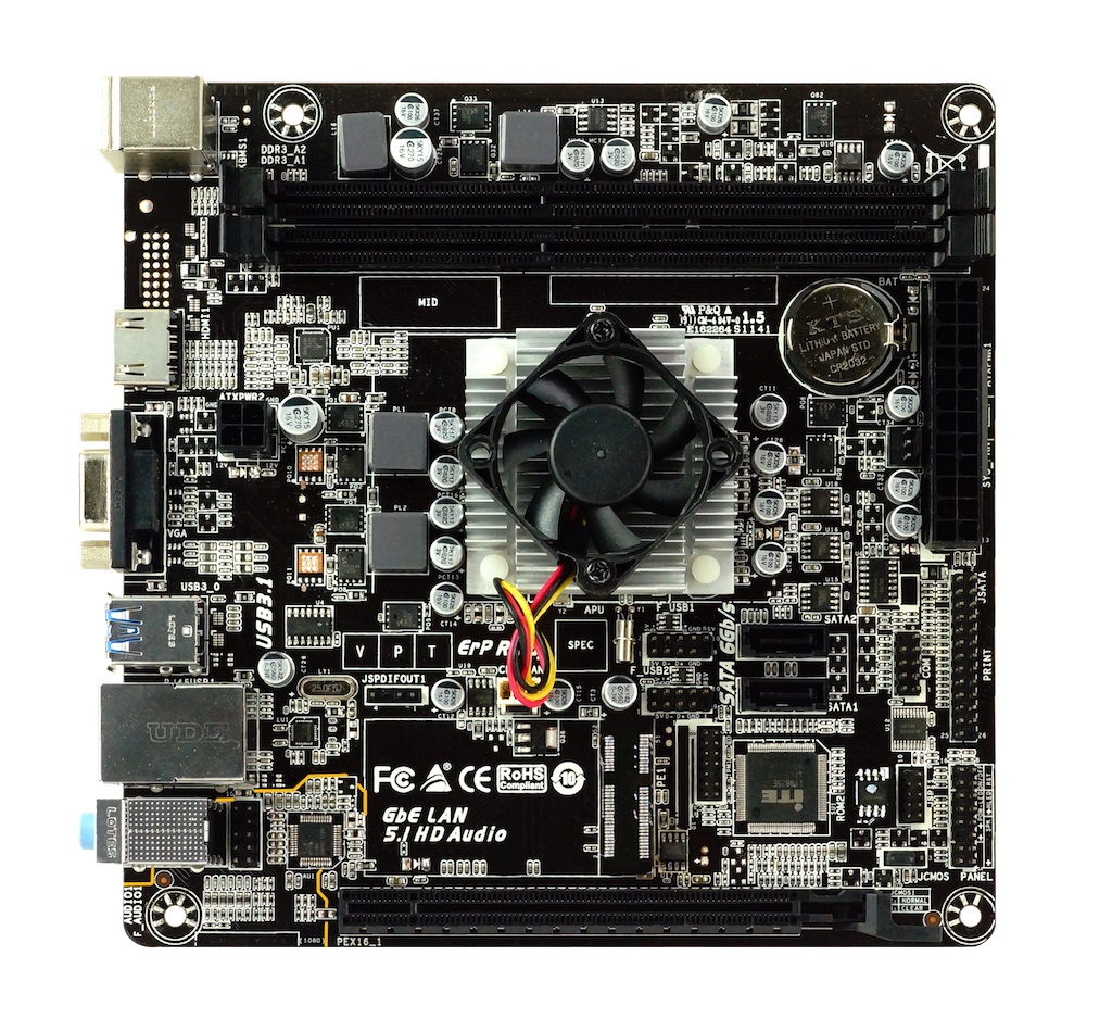 Biostar A68N-5600E Mini ITX | ARAGO