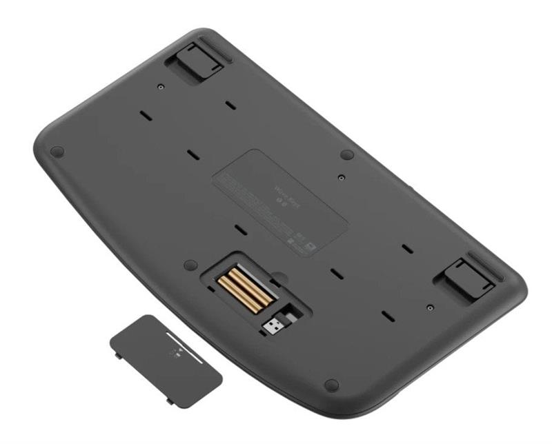 Клавiатура бездротова Logitech Wave Keys Wireless Graphite (920-012304) | ARAGO