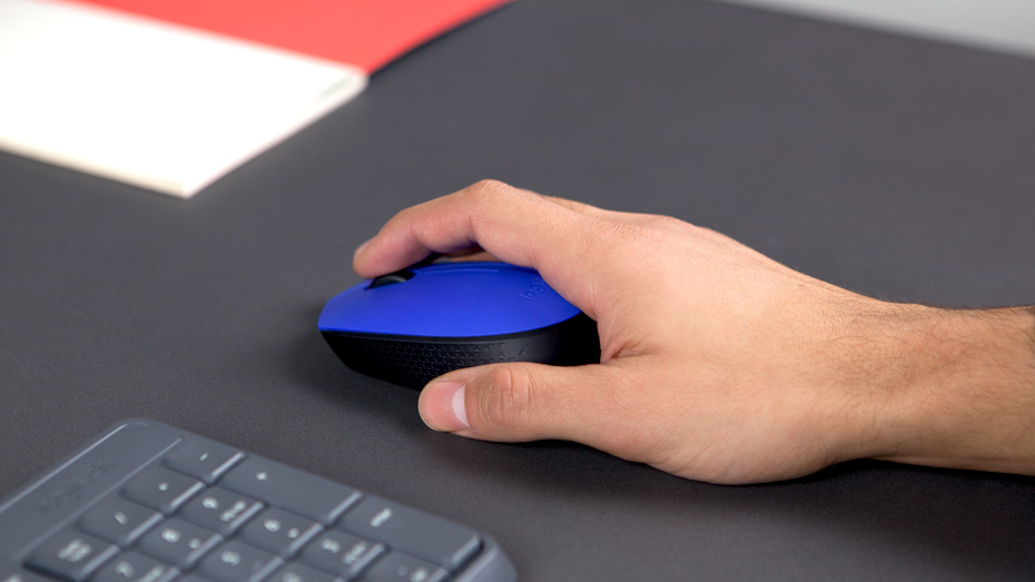 Миша бездротова Logitech M171 Blue/Black (910-004640) | ARAGO