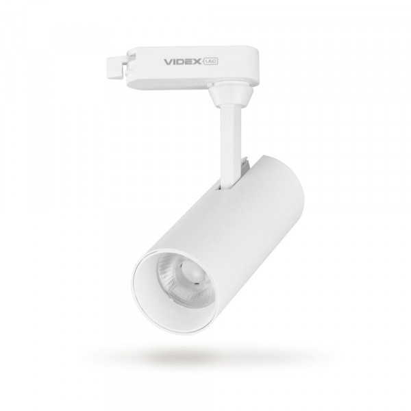 картинка LED світильник трековий VIDEX 10W 4100K білий от магазина Компания+
