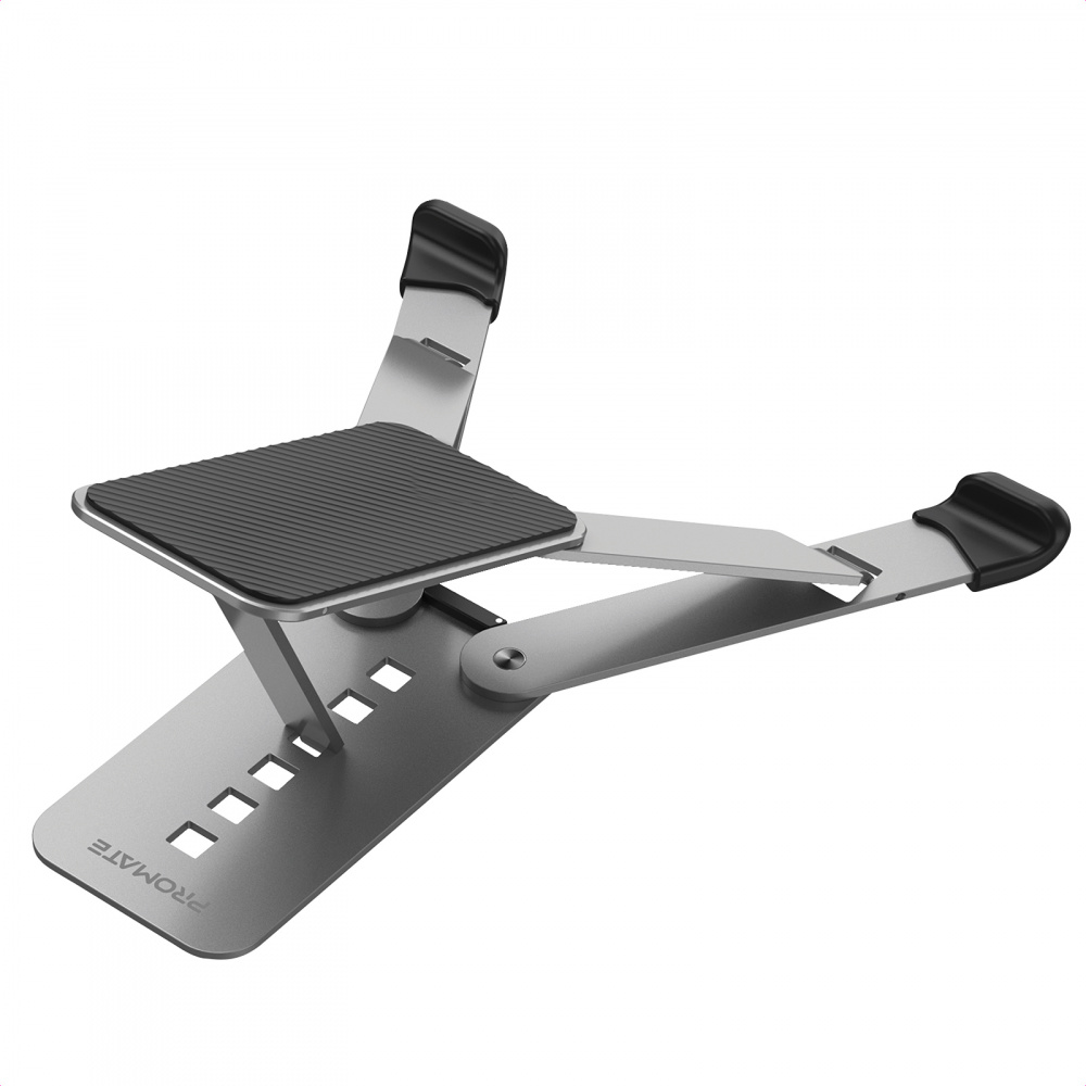 Охолоджуюча пiдставка для ноутбука Promate PocketMount Grey | ARAGO
