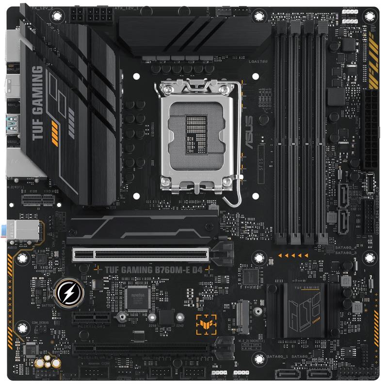 Материнська плата Asus TUF Gaming B760M-E D4 Socket 1700 | ARAGO
