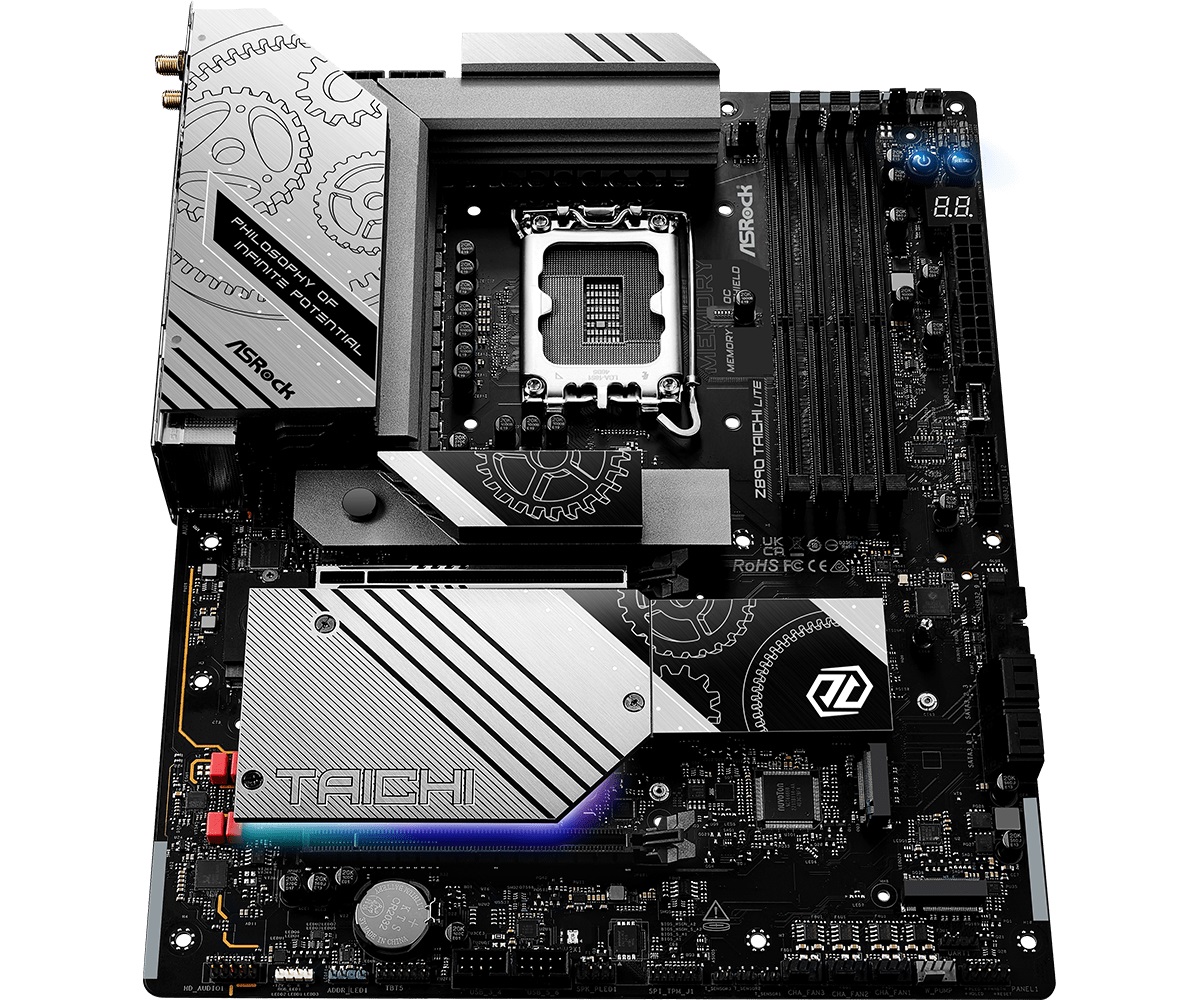 Материнська плата ASRock Z890 Taichi Lite Socket 1851 | ARAGO